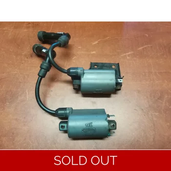 1987-09 Kawasaki EN500C EX500A EX500D Ignition Coils KP03 21121-1153